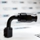 Фитинг AN6 PTFE угол 90 градусов для тефлонового шланга Фитинг AN6 PTFE угол 90 градусов для тефлонового шланга